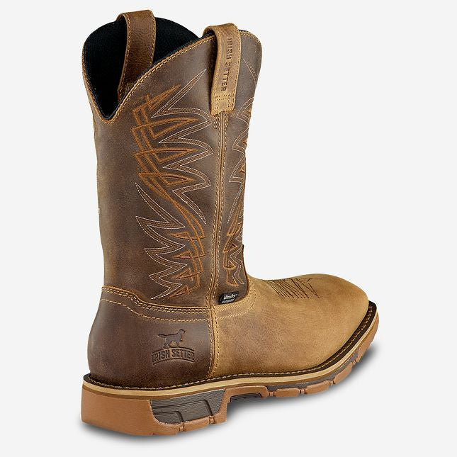 Irish Settler Men's 11" Waterproof Marshall Safety Toe Boot