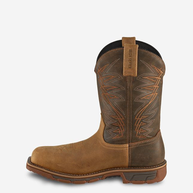 Irish Settler Men's 11" Waterproof Marshall Safety Toe Boot
