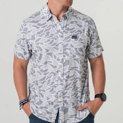 Burlebo Performance Button Up - White Camo
