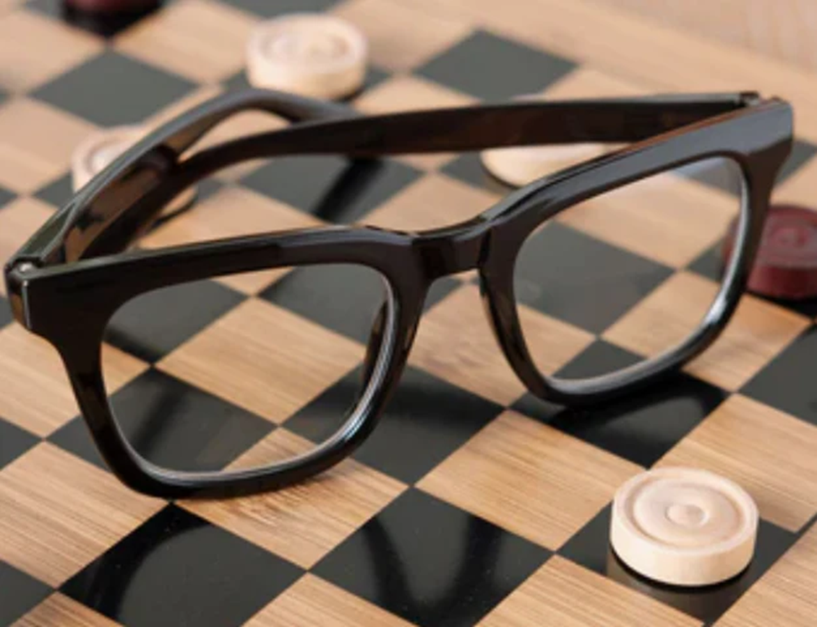 Peepers Cavern Blue‑Light Reading Glasses – Coffee