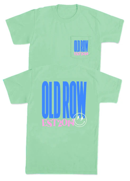 Old Row Women's Chicks Pocket Tee - Island Reef