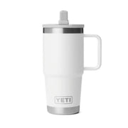 Yeti Rambler 20oz Straw Travel Mug - White