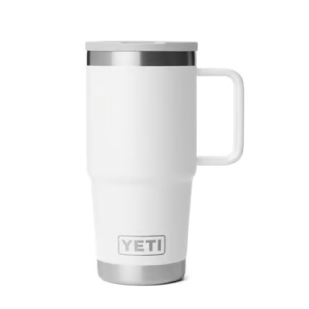 Yeti Rambler 20oz Straw Travel Mug - White