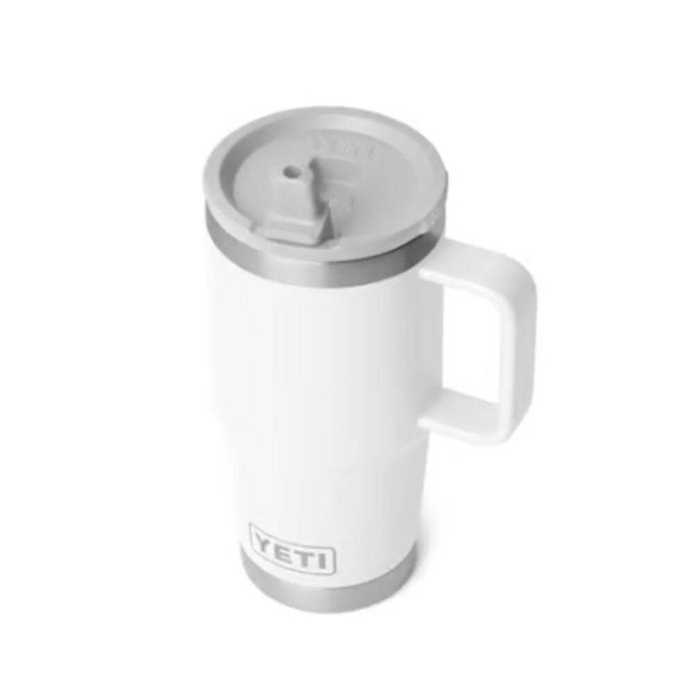 Yeti Rambler 20oz Straw Travel Mug - White