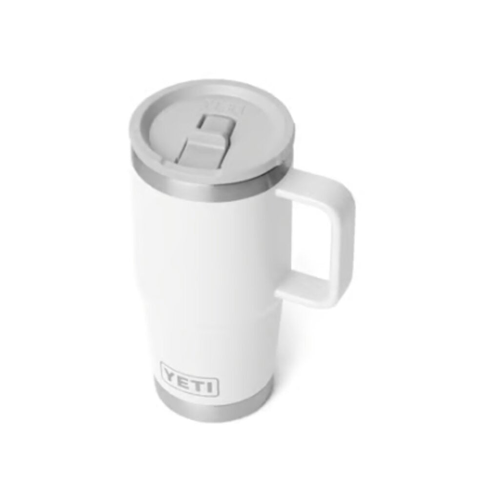 Yeti Rambler 20oz Straw Travel Mug - White