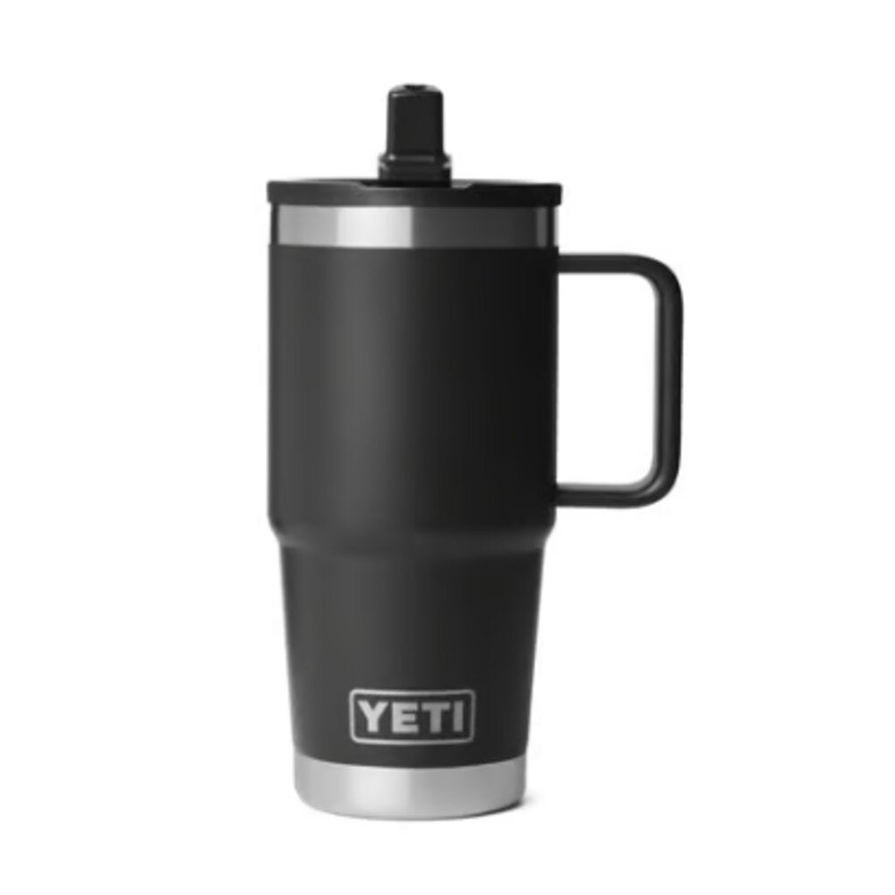 Yeti Rambler 20oz Straw Travel Mug - Black