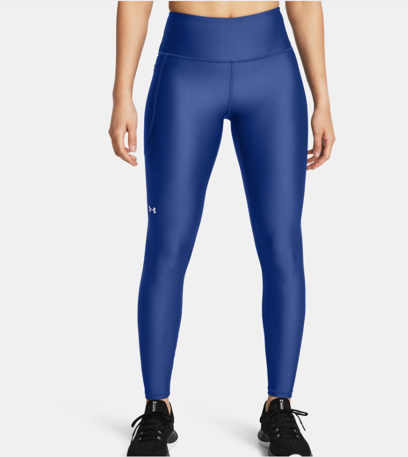 Under Armour Womens Tech Leggings - Tech Blue/White