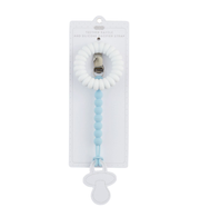 Mud Pie White Teether and Pacy Strap