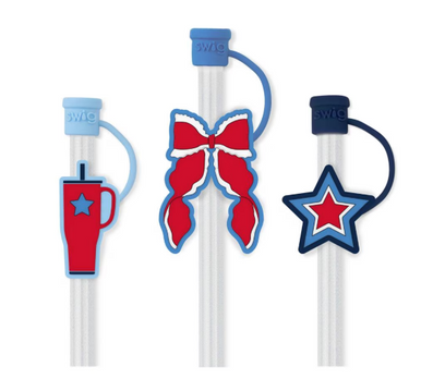 Swig Life Miss Independence Straw Topper Set