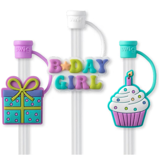 Swig Life Make a Wish Straw Topper Set