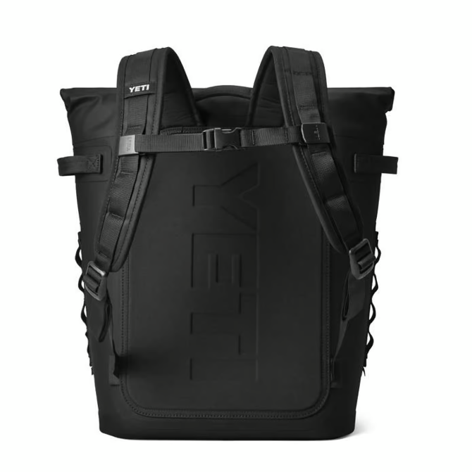 YETI Hopper M20 Black 36 can Backpack Cooler