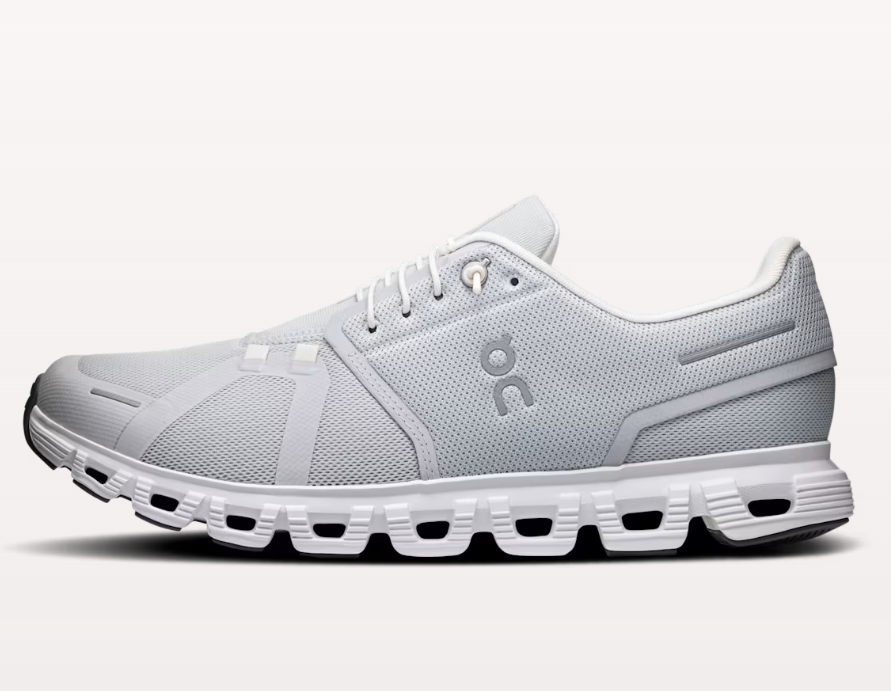 On Men's Cloud 6 - Glacier/White