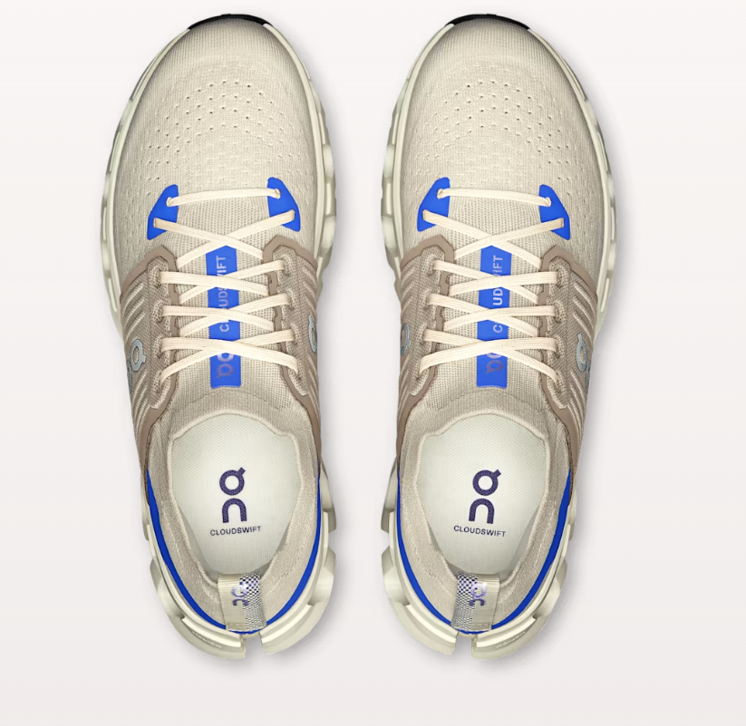 On Men's Cloudswift 4 - Cream/Cobalt