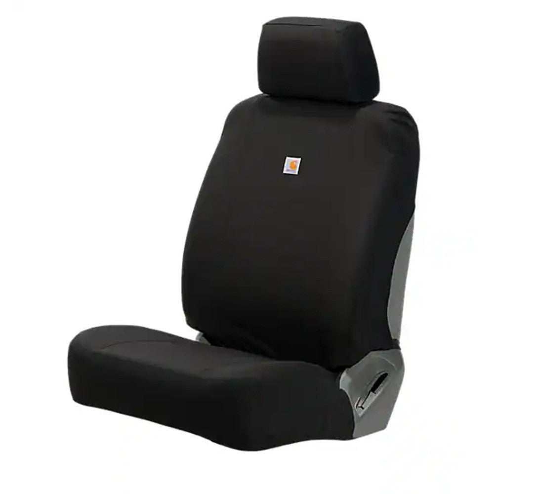 Carhartt Universal Fitted Nylon Duck Bucket Seat Cover - Black