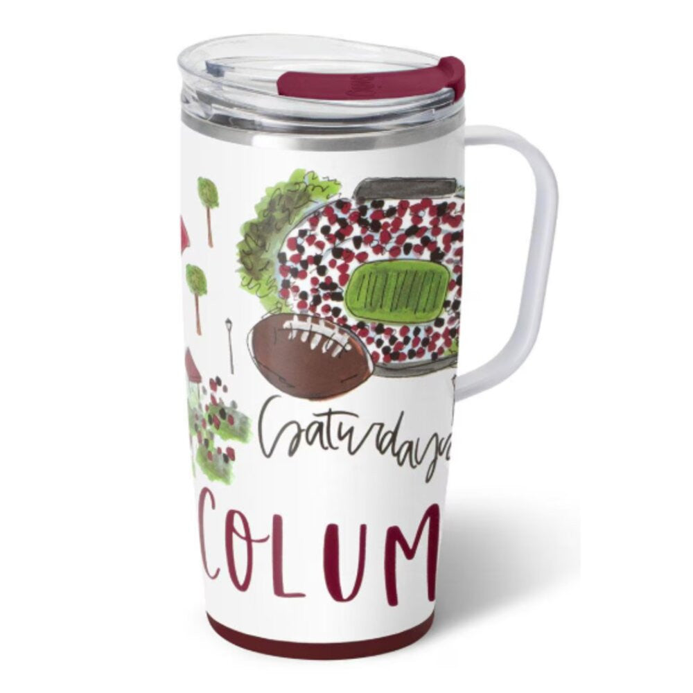 Swig Life 22oz Travel Mug - Saturdays in Columbia
