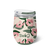 Swig Life 12oz Stemless Wine Cup - Sweet Pea