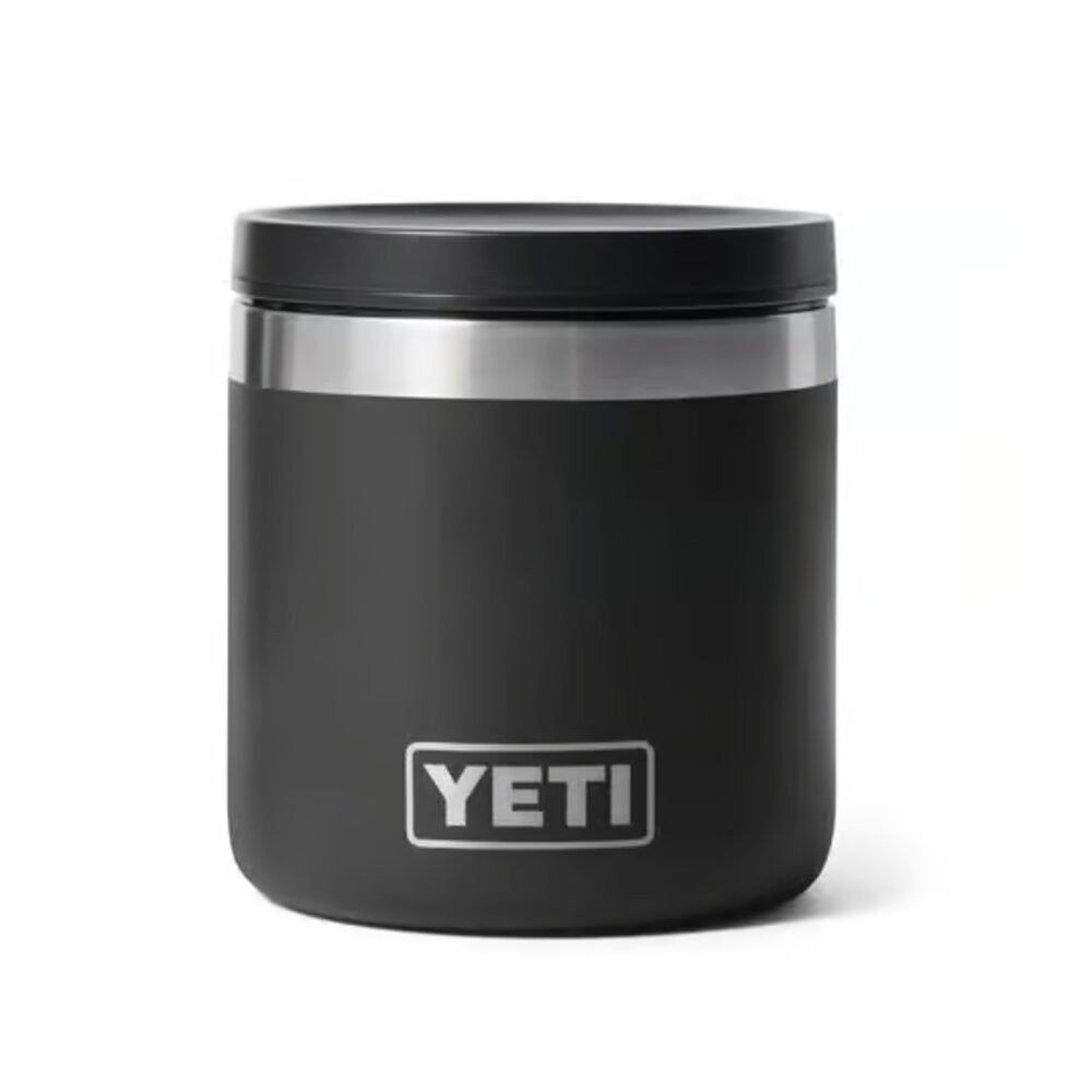 Yeti Rambler Black 8oz Wide Mouth Food Jar