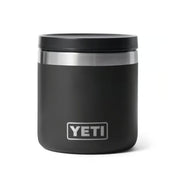 Yeti Rambler Black 8oz Wide Mouth Food Jar