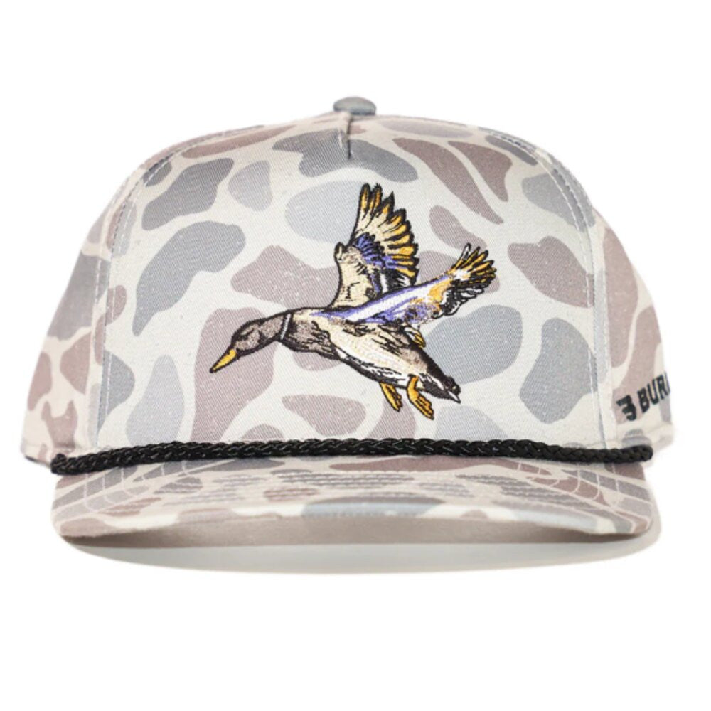 Burlebo Youth Diving Mallard Classic Deer Camo Cap