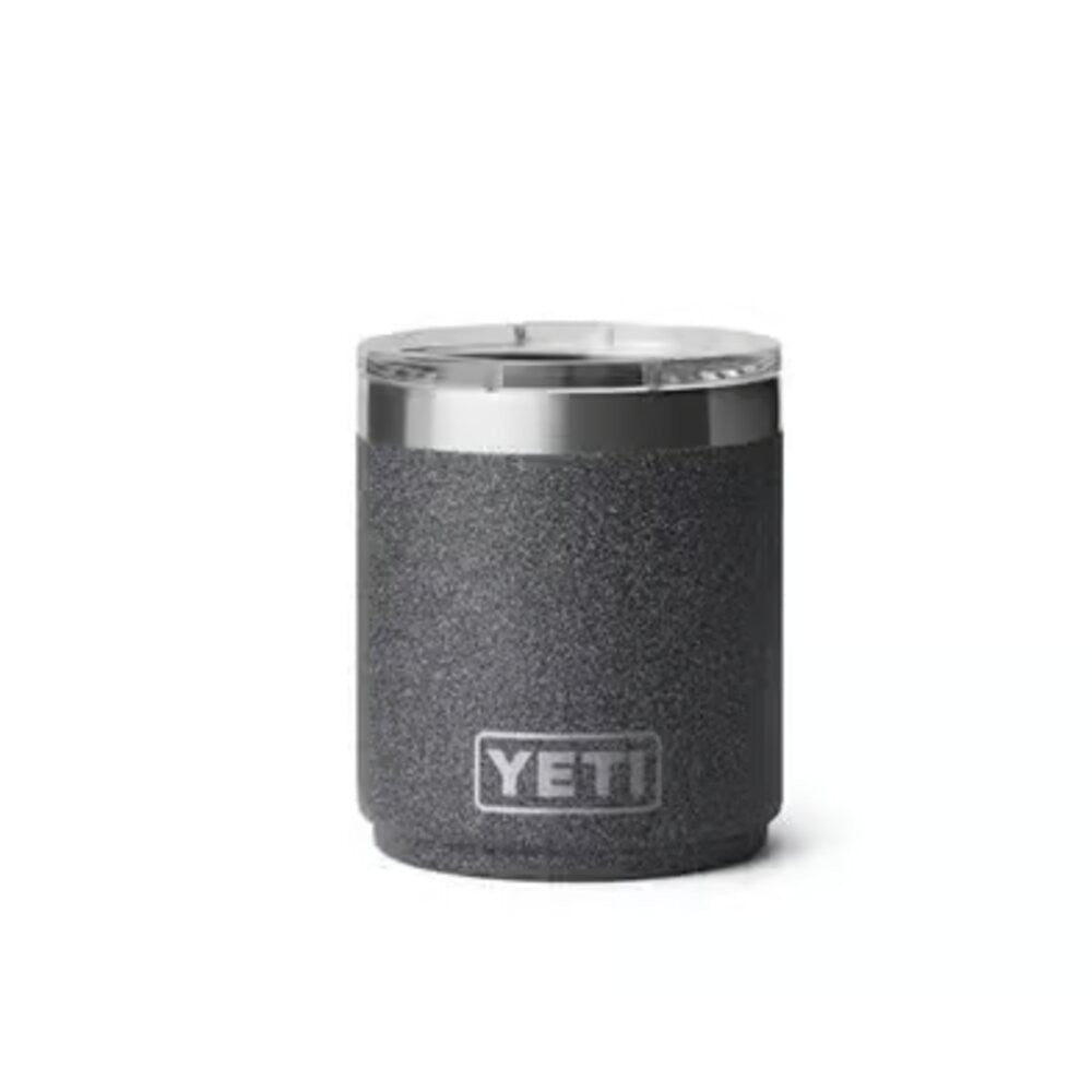 Yeti 10oz Rambler Lowball 2.0 Tumbler with MagSlider Lid - Black Stone