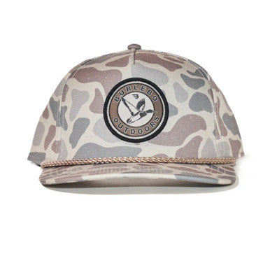 Burlebo Youth Circle Mallard Classic Deer Camo Cap