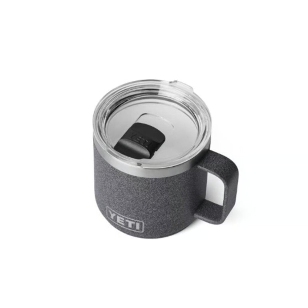 Yeti 14oz Rambler Stackable Mug - Black Stone