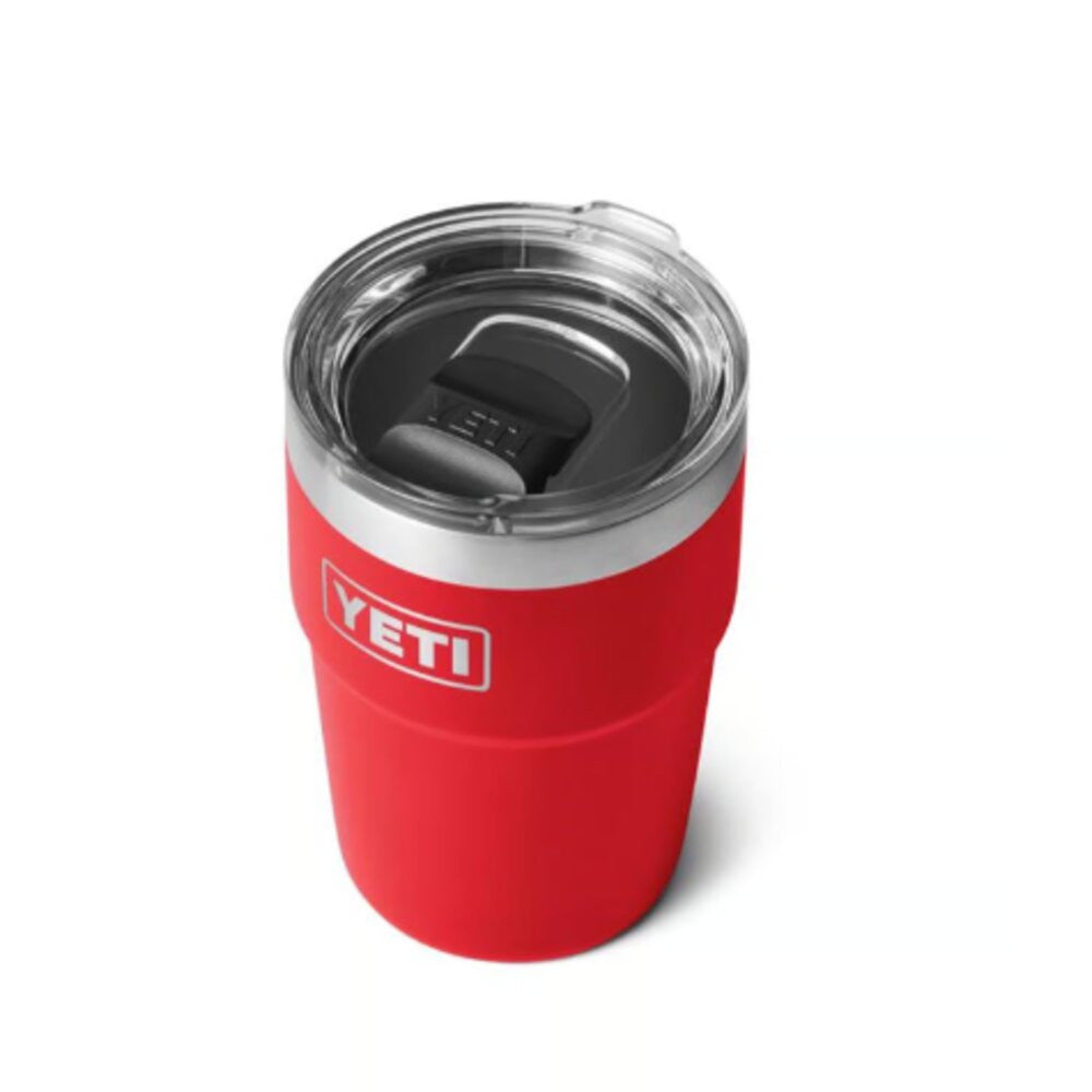 YETI Rambler 16 oz Rescue Red Stackable Tumbler with MagSlider Lid