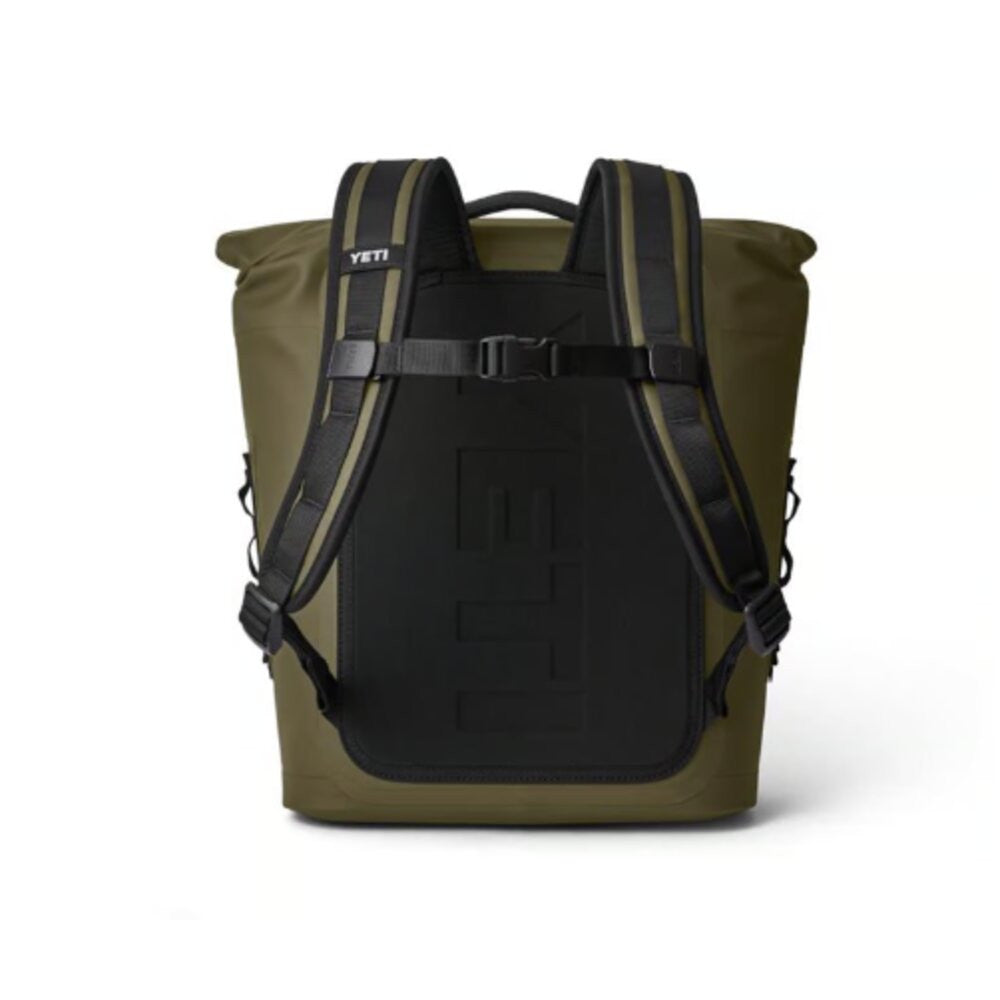 YETI Hopper M12 Olive 20 can Backpack Cooler