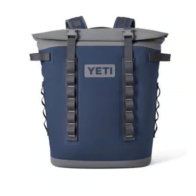 YETI Hopper M20 Navy 36 can Backpack Cooler