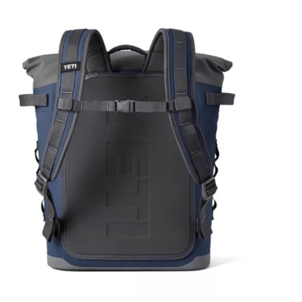 YETI Hopper M20 Navy 36 can Backpack Cooler