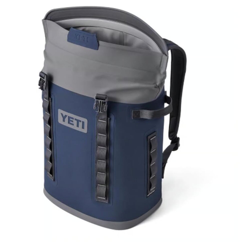 YETI Hopper M20 Navy 36 can Backpack Cooler