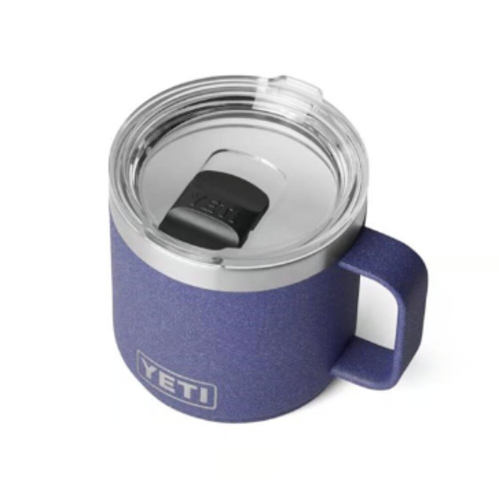 YETI Rambler 14 oz Moon Dust Ceramic Lined Stackable Mug with MagSlider Lid