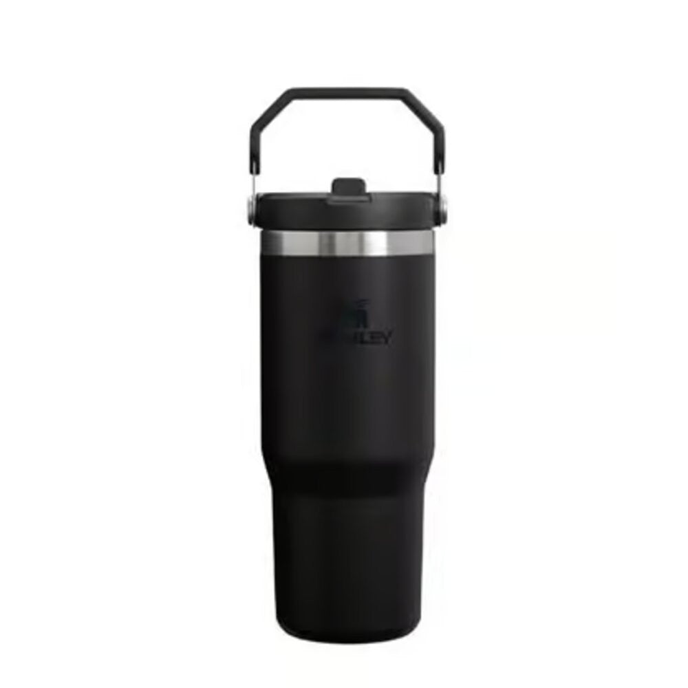 Stanley IceFlow 30 oz Black Insulated Straw Tumbler