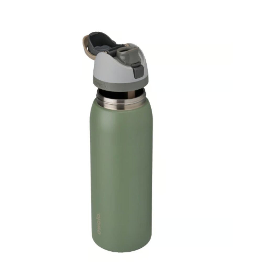 Owala FreeSip 40 fl. oz. Green House Water Bottle with Spout Lid