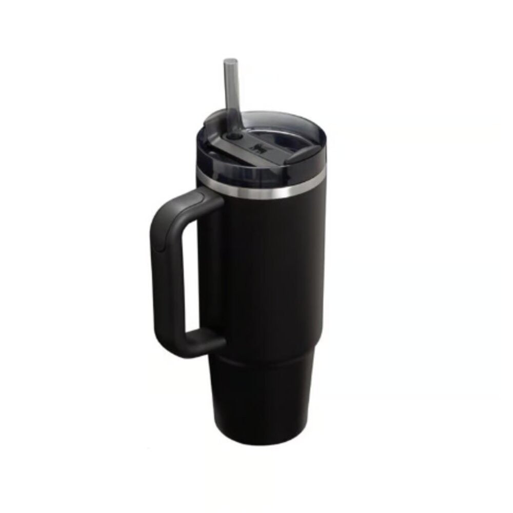 Stanley The Quencher H2.0 FlowState 30 oz Black Insulated Tumbler