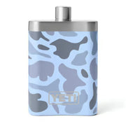 Yeti Blue Camo Stainless Steel Flask