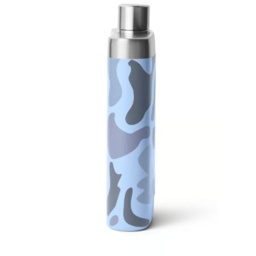 Yeti Blue Camo Stainless Steel Flask