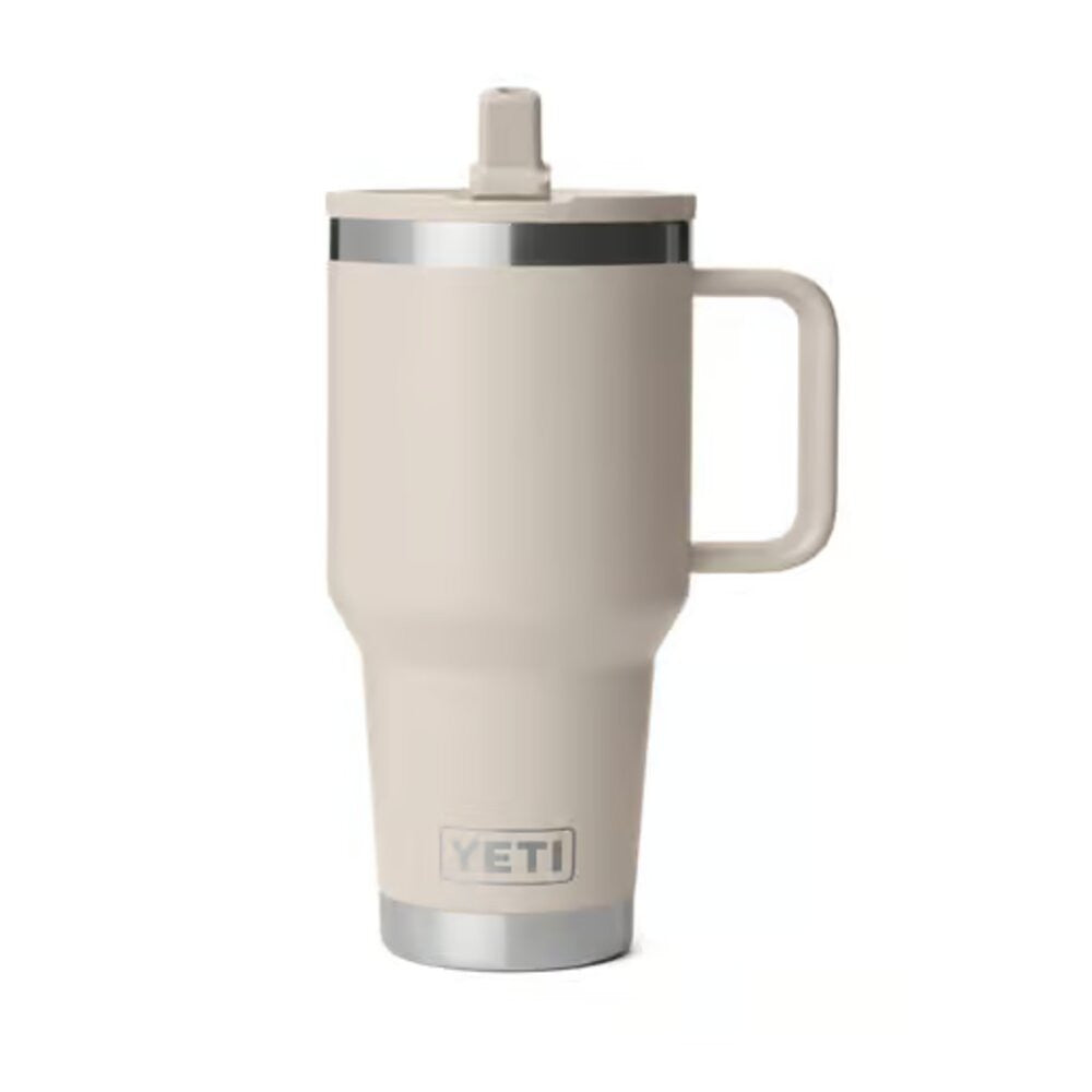 Yeti Cape Taupe 30oz Rambler Travel Straw Mug
