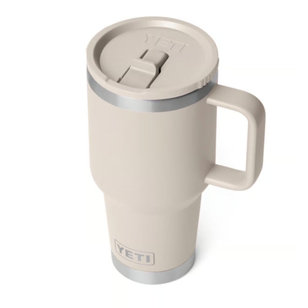 Yeti Cape Taupe 30oz Rambler Travel Straw Mug