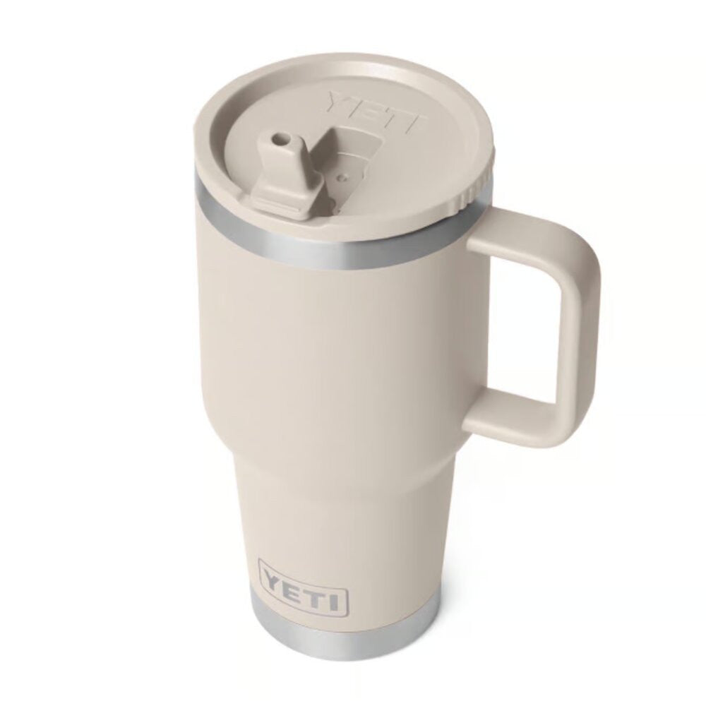Yeti Cape Taupe 30oz Rambler Travel Straw Mug