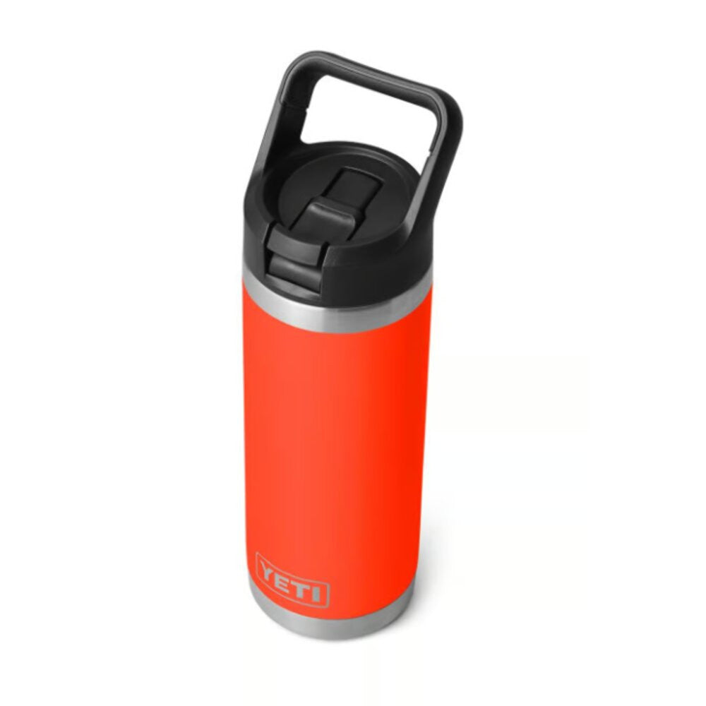 Yeti Solar Flare 18oz Rambler Bottle with Straw Cap