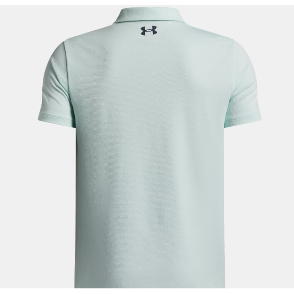 Under Armour Boys UA Matchplay Polo - Mint/Navy