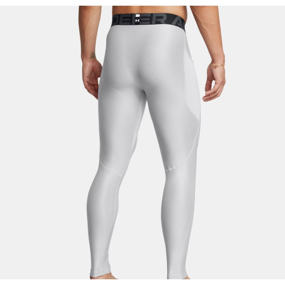 Under Armour Men's HeatGear Leggings - Mod Grey/Black