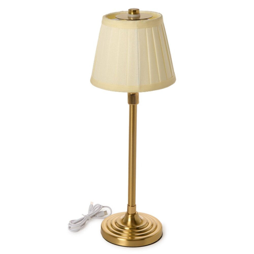 Two's Company LED Portable Cordless Adjustable Table Lamp