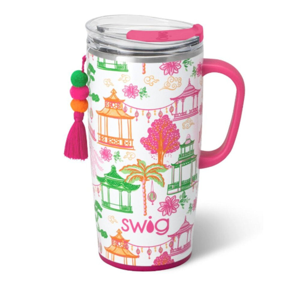 Swig Life Pagoda Paradise Travel Mug 22oz