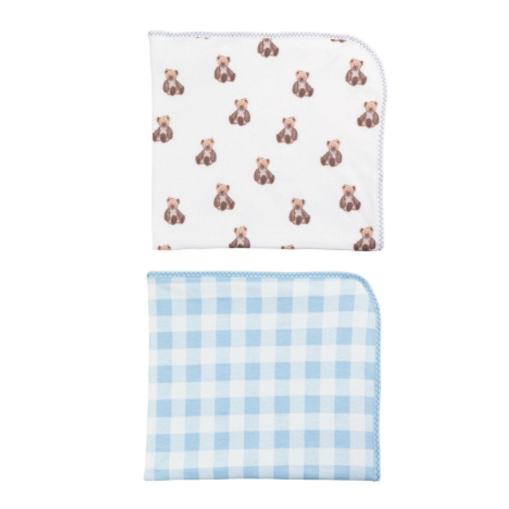 Mud Pie Boy Bear Arrival Blanket Set