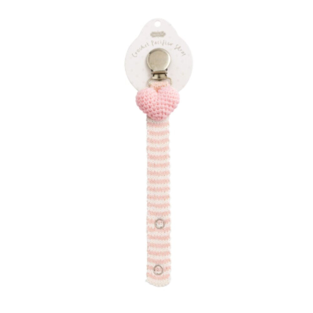Mud Pie Heart Crochet Pacy Strap