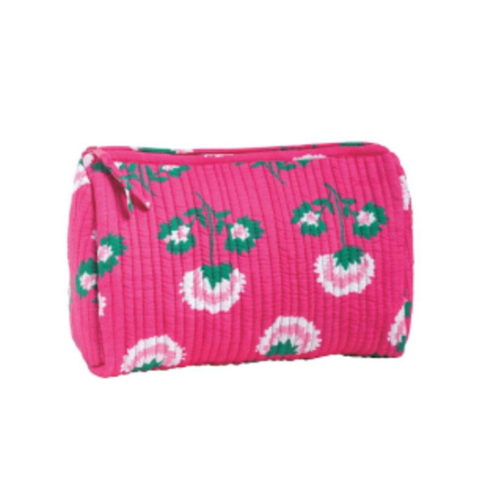 Mud Pie Pink Peony Block Print Case