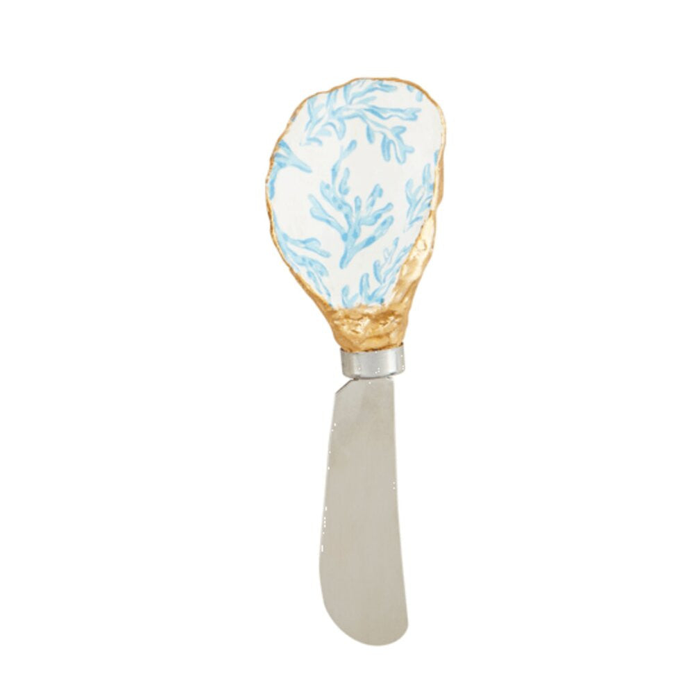 Mud Pie Coral Oyster Spreader
