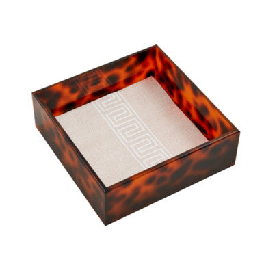 Mud Pie Tortoise Napkin Caddy Set